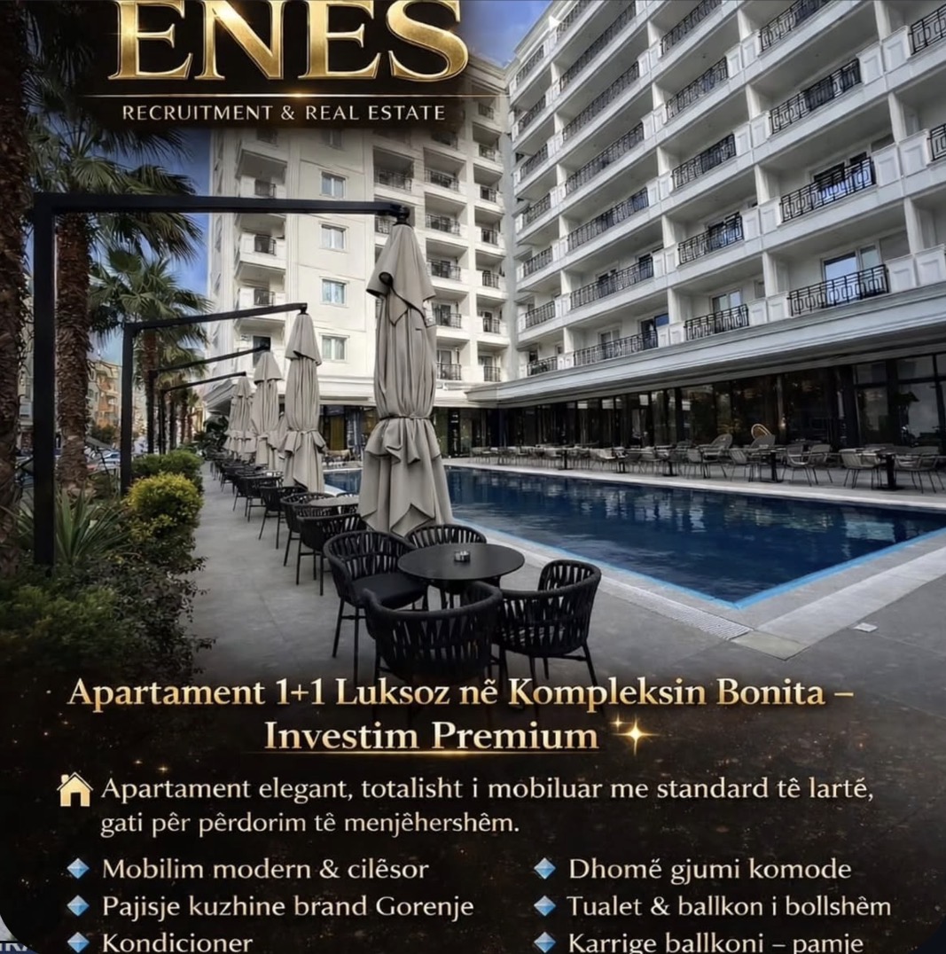 Apartament 1+1 — Kompleksi Bonita